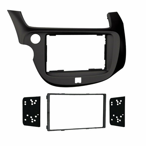 Metra 95-7877B Radio Installation Kit For Honda Fit 2009-13, Double DIN, Black - TuracellUSA