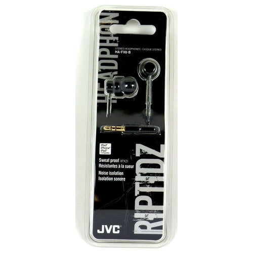 JVC HAFX8 RIPTIDZ Inner-Ear Headphones/Earbuds for mp3/cd/radio/tablet - TuracellUSA