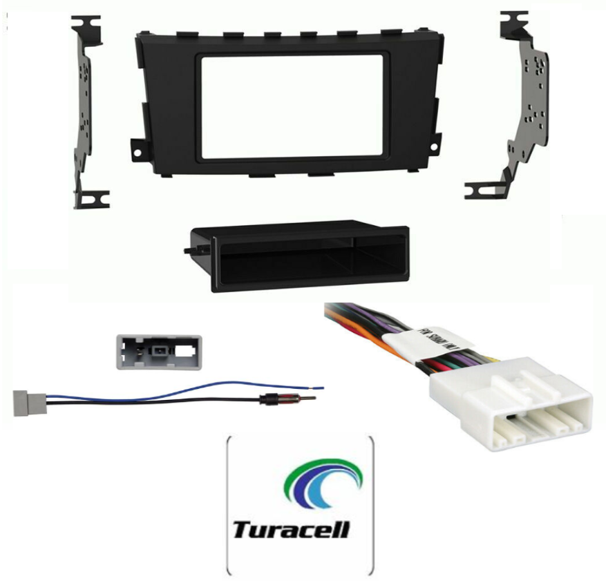 METRA 99-7617B Radio Installation Dash Kit For Nissan Altima 2016-2018 Black - TuracellUSA