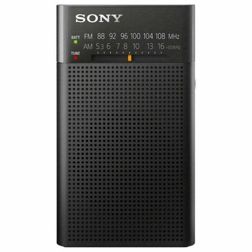 Sony ICFP26 Portable AM/FM Radio with Speaker (Black) Brand New! - TuracellUSA