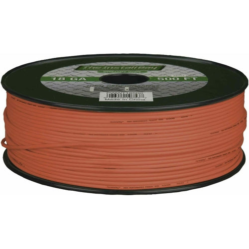 PWOR18500 InstallBay Primary Wire 18 Gauge All Copper Orange Coil NEW - TuracellUSA