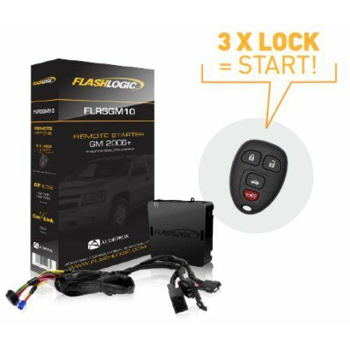 Flashlogic Remote Start for Chevy Silverado 3500 Plug N Play 2008 FLRSGM10 - TuracellUSA