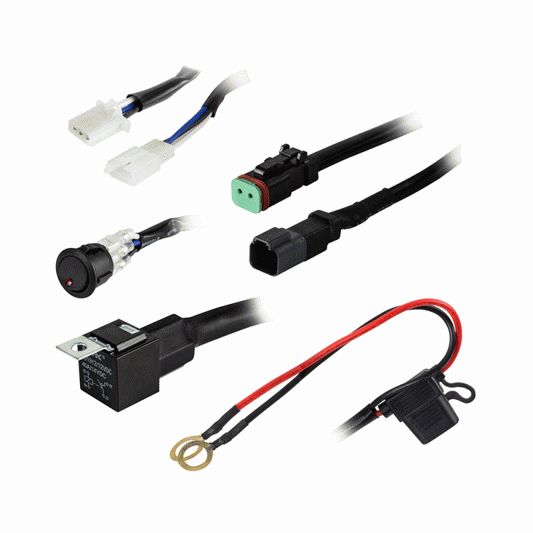 Heise HE-SLWH1 1 LAMP DT WIRING HARNESS and SWITCH KIT