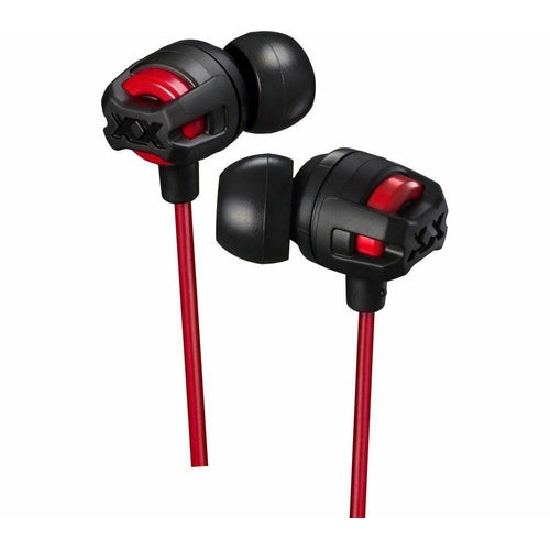 JVC HA-FX103 In-Ear Only Headphones Avail Multi Colors, Mic, Remote - NEW - TuracellUSA