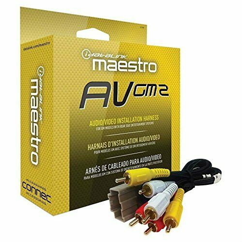 iDatalink Maestro HRN-AV-GM2 - Avgm2 - Rear Seat Video Harness For Gm2 Vehicles - TuracellUSA