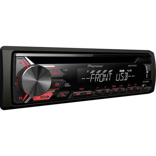 Pioneer DEHX1910UB Am Fm Cd Usb 50x4 Remote with RDS tuner, CD, USB and Aux-In - TuracellUSA