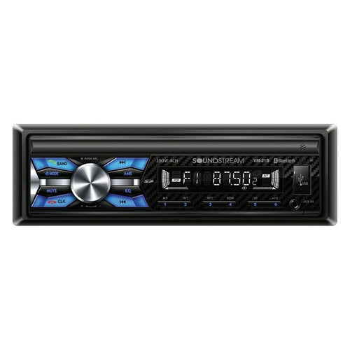 Soundstream VM21B 1-din Digital Audio Head Unit W/ 32gb Usb Sd Aux & Bluetooth - TuracellUSA