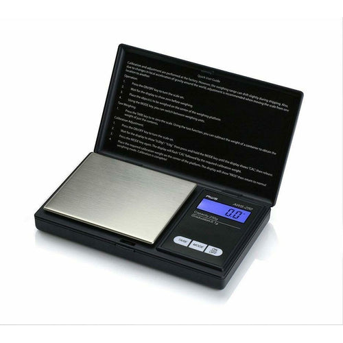 AMERICAN WEIGHTSCALES AWS-250-BLK Signature Series Black 250 x 0.1G - TuracellUSA