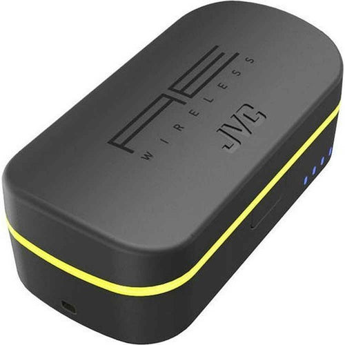 JVC-HAET90BTB JVC Sport True Wireless In-Ear Headphones Black/Yellow BRAND NEW - TuracellUSA