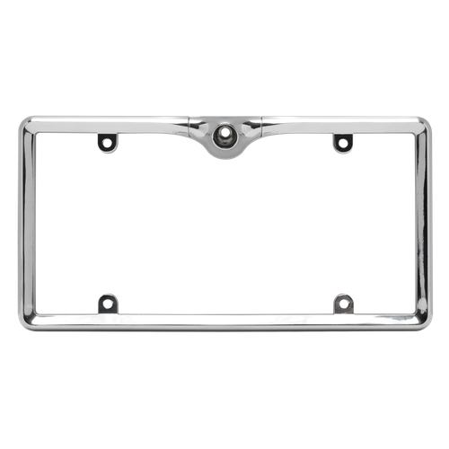 CRIMESTOPPER License Plate Frame Camera Bracket Chrome LPFRAMECHR W/Camera - TuracellUSA
