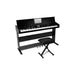 VIRTUEBLACK Alesis Virtue 88-Key Digital Piano with Wooden Stand and Bench NEW - TuracellUSA