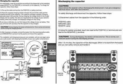 Cap18 BOSS Audio Systems 18 Farad Car Capacitor For Energy Storage BRAND NEW - TuracellUSA