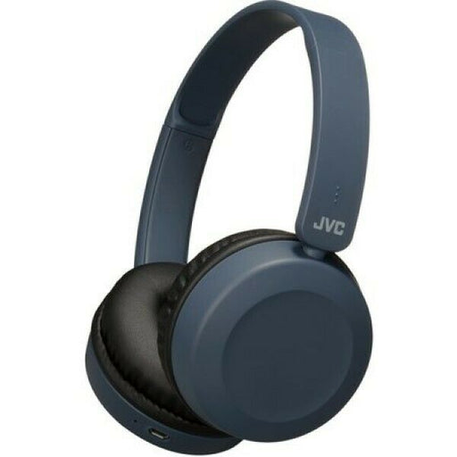 JVC HAS31BTA Foldable Bluetooth on-ear Headphones, w/ Mic & Remote Blue - TuracellUSA
