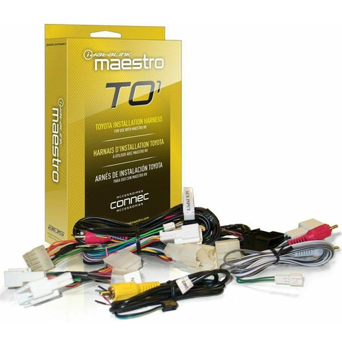 iDatalink Maestro HRN-RR-TO1 +ADS-MRR Plug And Play T-Harness For Toyota Vehicle - TuracellUSA