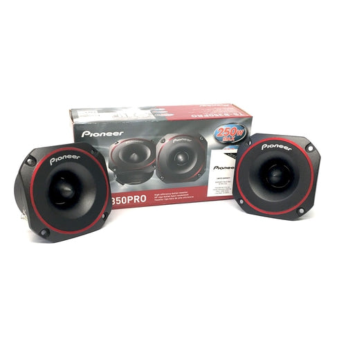 Pioneer Pair 3.5" PRO Series Bullet Tweeters 500 Watts Peak TSB350PRO NEW! - TuracellUSA