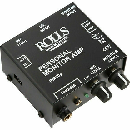 Rolls PM50S Personal Monitor Amp Brand NEW! - TuracellUSA