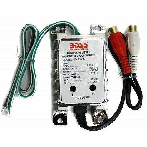 Boss B25N RCA Ground Loop Isolators Noise Audio Filters Stereo Amp B25 NEW! - TuracellUSA