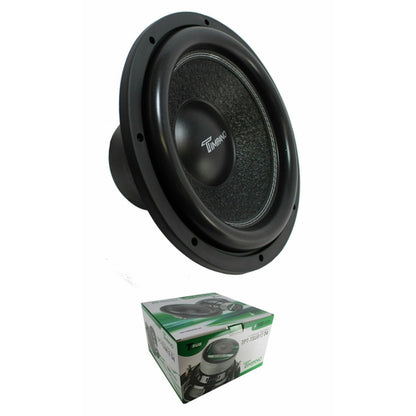 2 x 12" Subwoofer 1600W 4 Ohm DVC Pro Car Audio Bass Timpano TPT-TSUB12 D4 - TuracellUSA