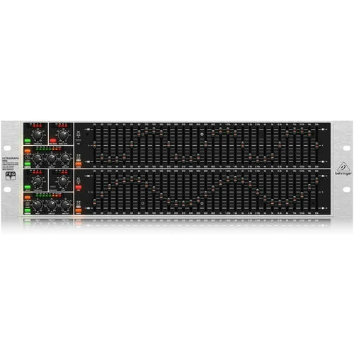 FBQ6200HD Behringer 31-Band Stereo Graphic Equalizer with FBQ Feedback Detection - TuracellUSA