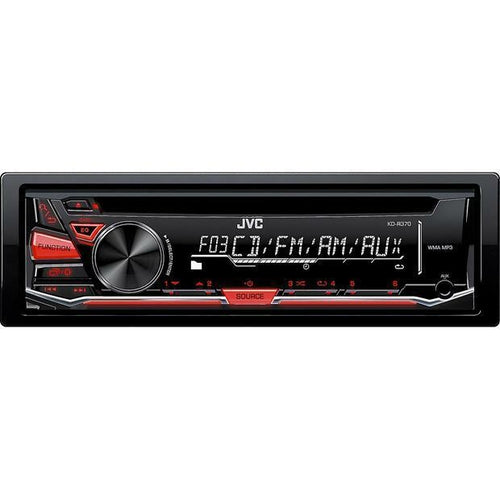 JVC KD-R370 CD/MP3/WMA/FM/AUX /Detachable Face Plate New Car Stereo JVC KDR370 - TuracellUSA
