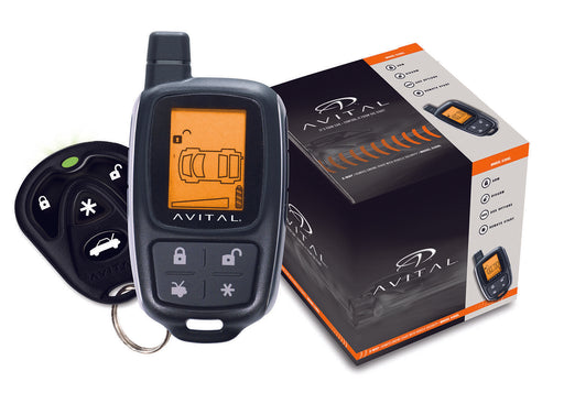Avital 5305L Alarm & Remote Starter 1500 Ft LCD Pager Keyless Trunk Release NEW - TuracellUSA