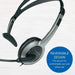 KXTCA430 Panasonic Comfort-Fit, Foldable Headset with Flexible Microphone NEW - TuracellUSA