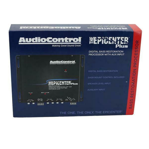 AudioControl The Epicenter Plus Restoration Processor with Hi Level input + Aux - TuracellUSA