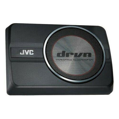 JVC CW-DRA8 250 Watts 8" DRVN Series Compact Powered Car Audio Subwoofer System - TuracellUSA