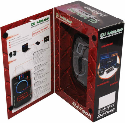 DJMOUSE DJ-Tech USB DJ Controller Mouse USB powered BRAND NEW - TuracellUSA