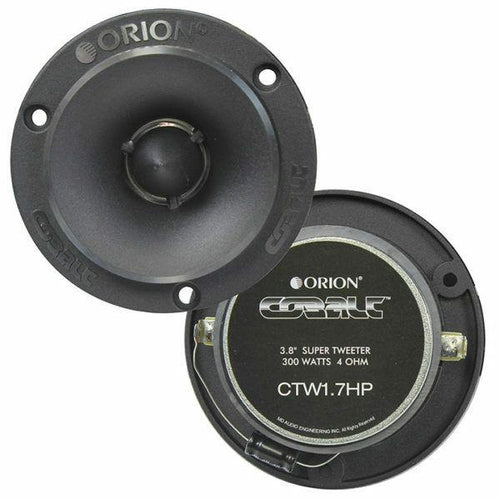 Orion CTW17HP Cobalt Series CTW1.7HP 3.8" Bullet Tweeters 300w NEW! SOLD AS PAIR - TuracellUSA