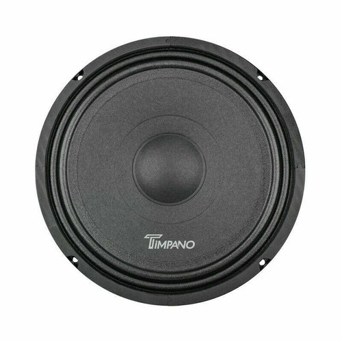 Timpano TPT-MB10SLIM 10" 200W RMS 4OHM 400W MAX Basket Mid Bass Speaker - TuracellUSA