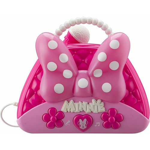 KID-MM115 KID DESIGNS Minnie Mouse Voice Change Boombox/ Microphone BRAND NEW - TuracellUSA