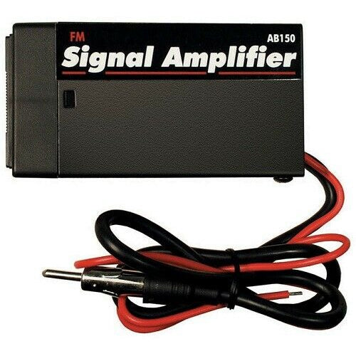 AB150 Anti-Static FM Radio Signal Amplifier Antenna Booster 15dB Gain Auto Car - TuracellUSA