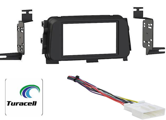 METRA 95-7636B for Nissan KICKS 2DIN AFTERMARKET INSTALL KIT 2018-up w/ Harness - TuracellUSA