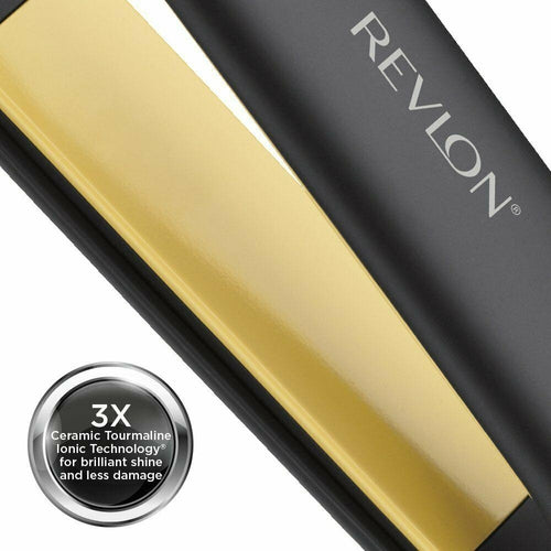RVST2184 Revlon Perfect Straight Smooth Brilliance XL Ceramic Flat Iron 1-1/2 - TuracellUSA