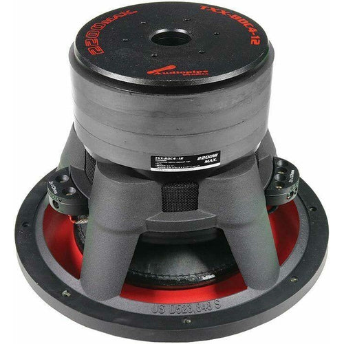 12" Subwoofer Dual 4 Ohm 1100 Watts RMS Car Audio Audiopipe TXXBDC412 - TuracellUSA