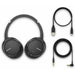 WHCH700NL SONY Wireless Noise Cancelling Black Bluetooth Headphones NEW - TuracellUSA