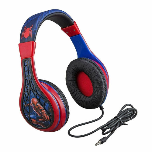 SM-140.EX9MI eKids Spider Man Kids Headphones NEW - TuracellUSA