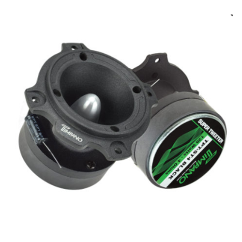 Timpano TPT-ST4 Black PAIR 3.5" Pro Bullet Super Tweeters 240 Watts Peak PAIR - TuracellUSA