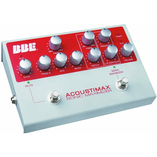 ACOUSTIMAX BBE Acoustic Instrument Preamp Pedal NEW - TuracellUSA