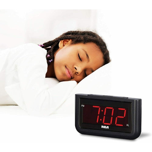 RCD30 RCA Digital Alarm Clock Large 1.4" LED Display NEW - TuracellUSA