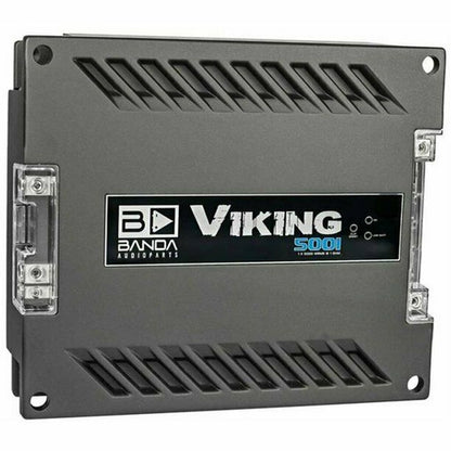 VIKING5001 BANDA One Channel 5000 Watts Max 1 Ohm Car Audio Mono Amplifier - TuracellUSA