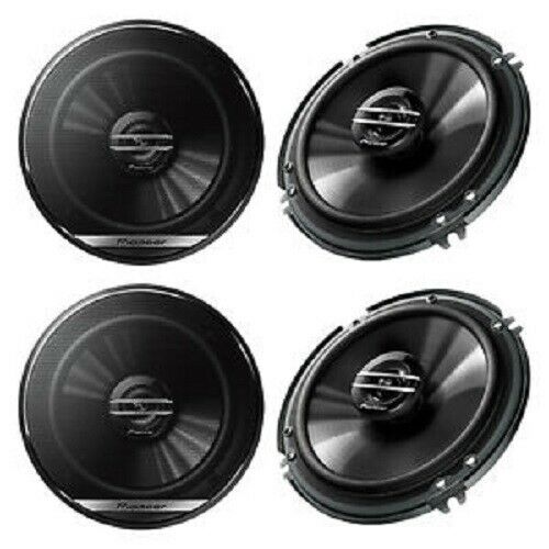 4-Pioneer TS-G1620F 6.5 Inch 2-Way Car Audio Door Coaxial Speakers BRAND NEW - TuracellUSA