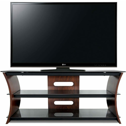 CW356 Bell'O Curved wood audio/video stand for TVs up to 60" NEW - TuracellUSA