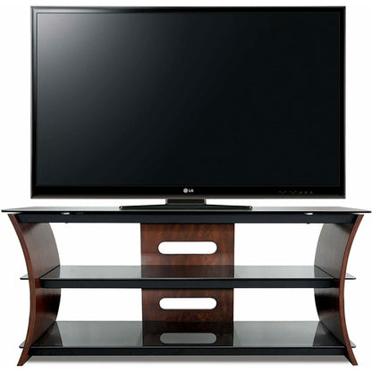 CW356 Bell'O Curved wood audio/video stand for TVs up to 60" NEW - TuracellUSA
