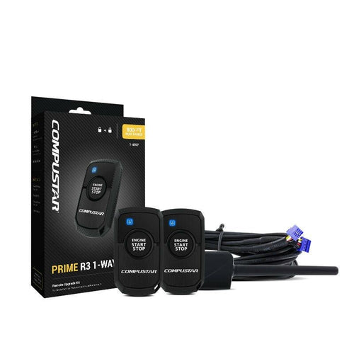 Compustar Prime R3 Remote Kit – 1 Way – 240m Range – 1 Bam - TuracellUSA