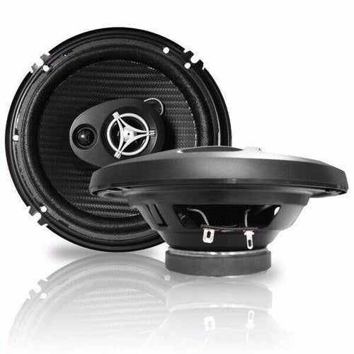 Power Acoustik EF-653 400 Watts 6.5" 3-Way Coaxial Car Audio Speakers 6-1/2" - TuracellUSA