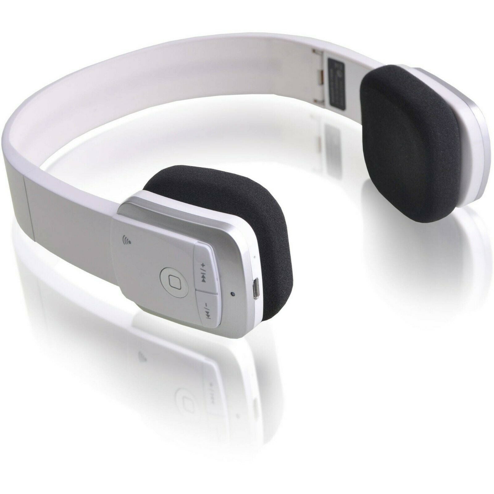 Azeca BTH001WH Stereo Bluetooth NFC Headset White - TuracellUSA