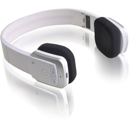 Azeca BTH001WH Stereo Bluetooth NFC Headset White - TuracellUSA