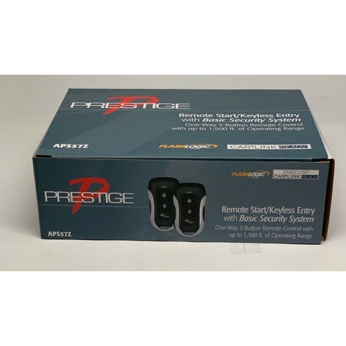 Prestige APS57Z + ASCLBTLR Prestige One-Way Remote Start & Keyless W/1500" Range - TuracellUSA
